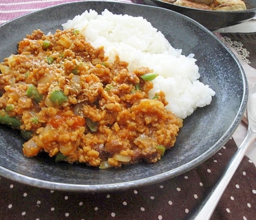 まるでお肉☆高野豆腐でドライカレー